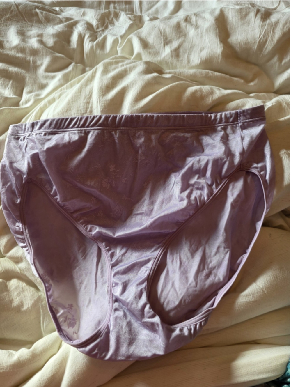 Vintage Vanity Fair Floral Bikini Panties Size 7 Large - Picture 4 of 7